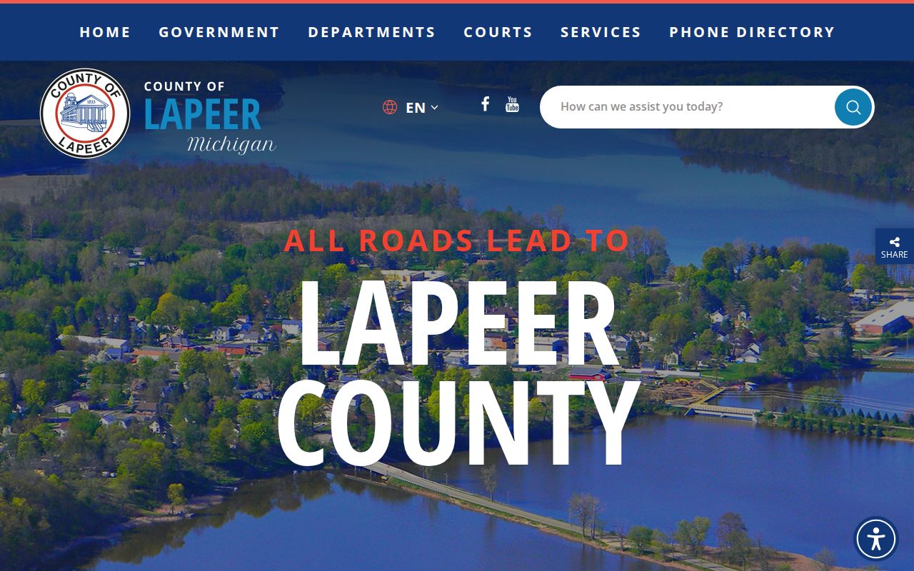 Lapeer County court docket county complex information